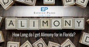 alimony in Florida
